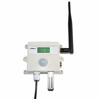 GPRS wireless temperature and humidity illuminance integrated