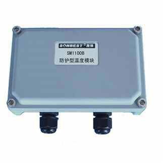 Protective intelligent temperature data acquisition module