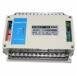 RS485 interface 8-channel PT1000 acquisition module