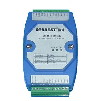 RS485 bus industrial 8-channel thermocouple sensor