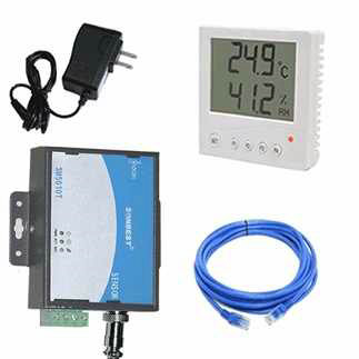 TCP/IP network temperature and humidity tester