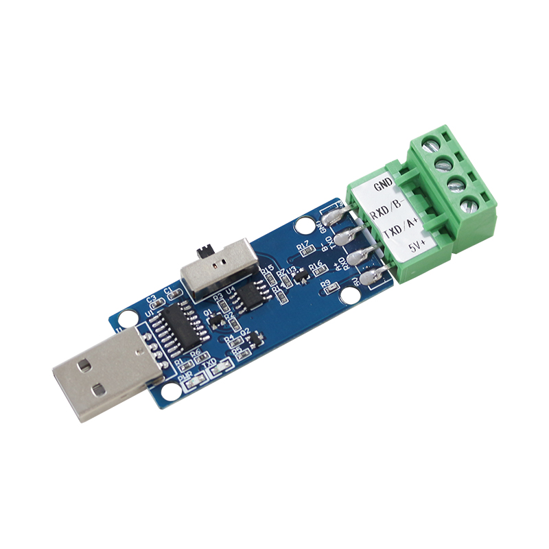 Industrial grade USB to RS485 or TTL converter