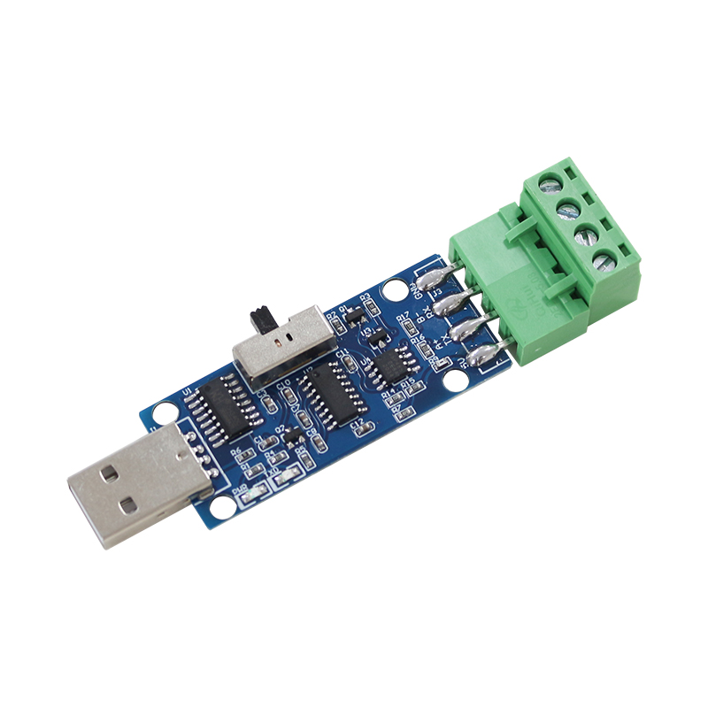 Industrial-grade USB to RS485 or TTL converter