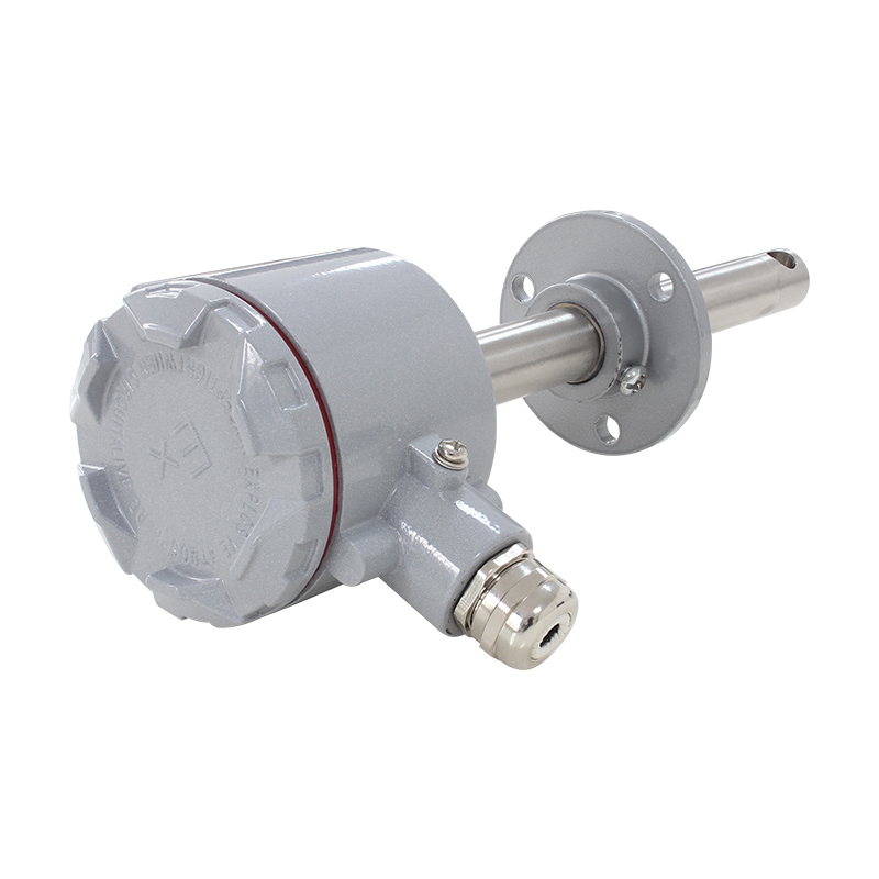 RS485 high temperature type hot air duct wind speed sensor