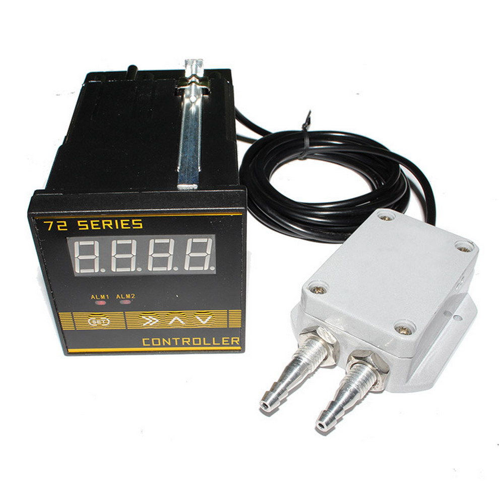 RS485 interface LED display differential pressure controller