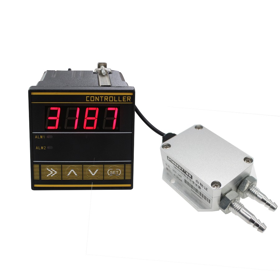 RS485 interface LED display differential pressure controller