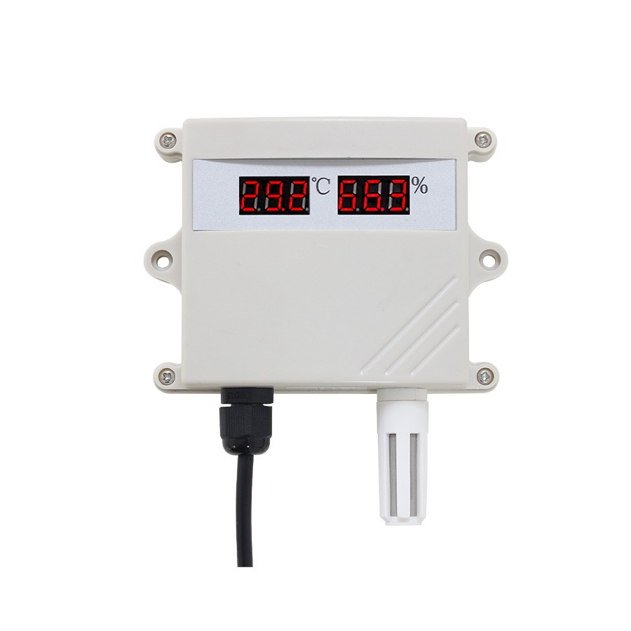 RS485 temperature and humidity data display instrument