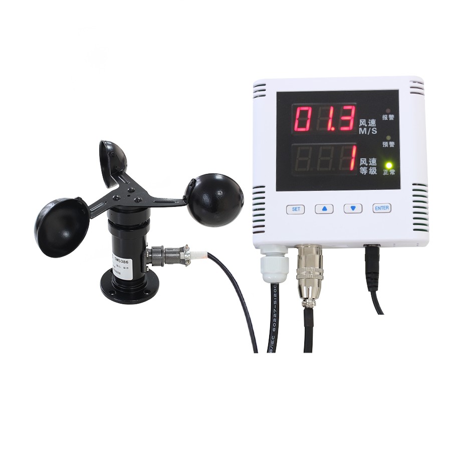 RS485 interface tower crane type wind speed alarm