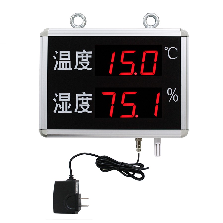 Large screen LED display temperature and humidity board