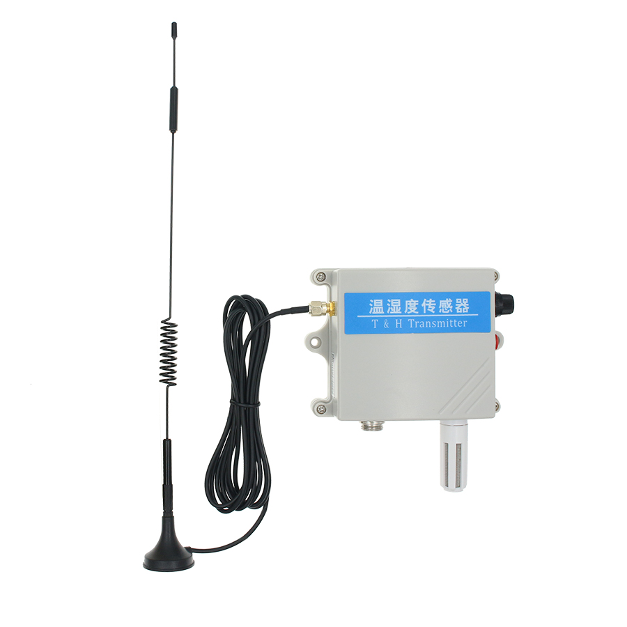 Lithium-battery-powered LORAWAN wireless temperature and humi