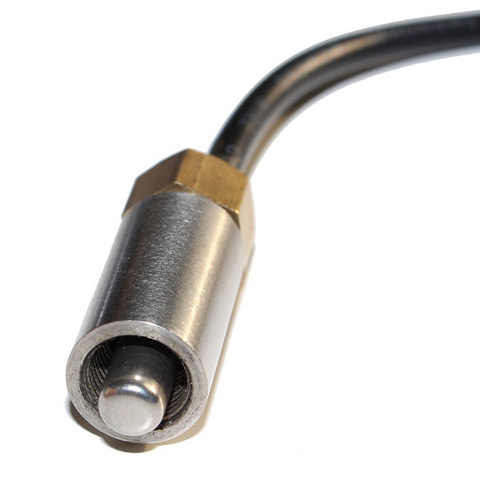 Pipe welded stainless steel temperature sensor