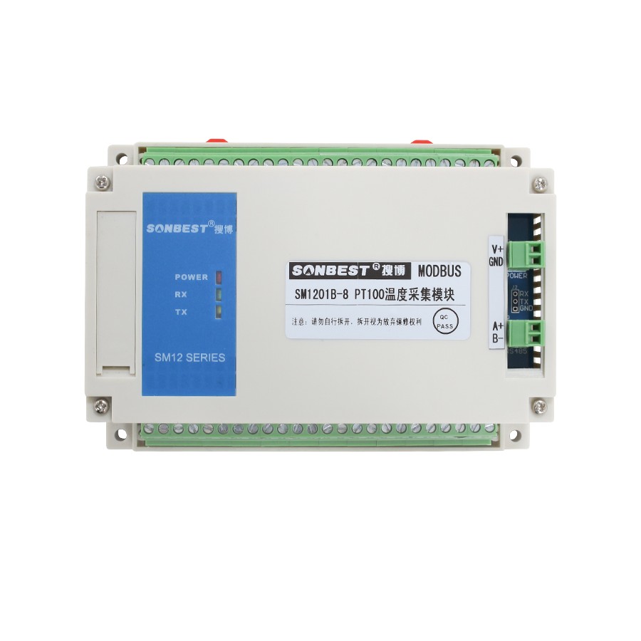 <b>RS485 interface 16-channel PT100 temperature acquisition m