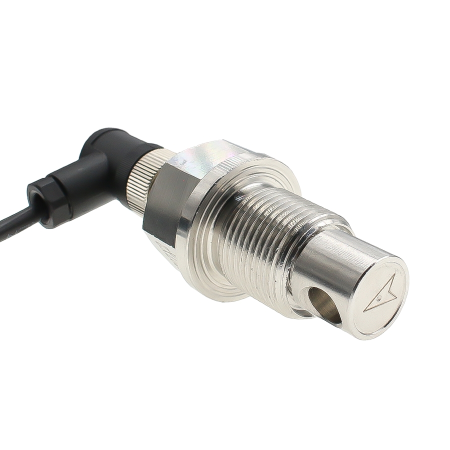 Wind speed in the pipeline with threaded installation