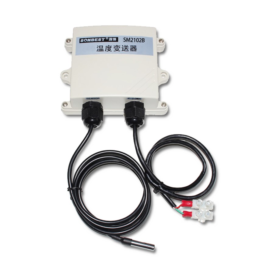 Protective 4-20mA temperature PT1000 current transmitter