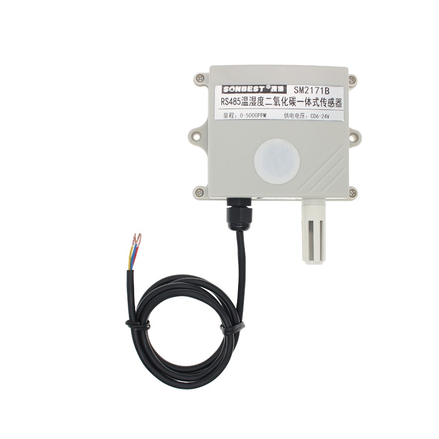 RS485 interface temperture and humiduty and CO2 sensor