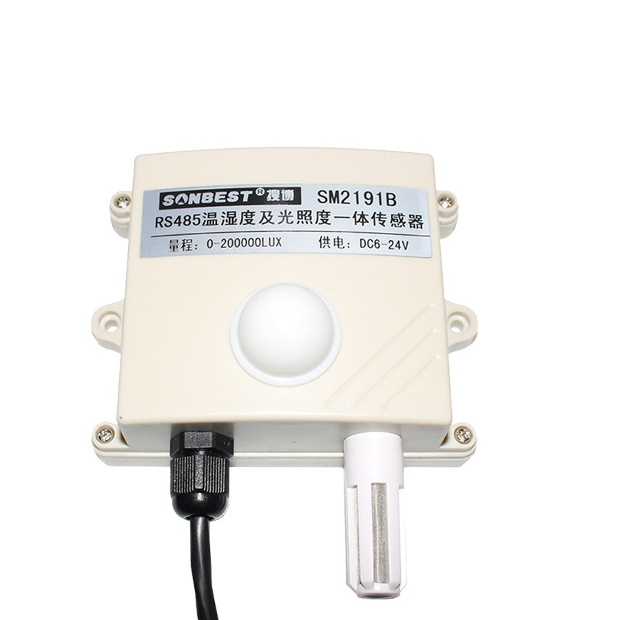 SM2191B   RS485 light intensity and temperature and humidity