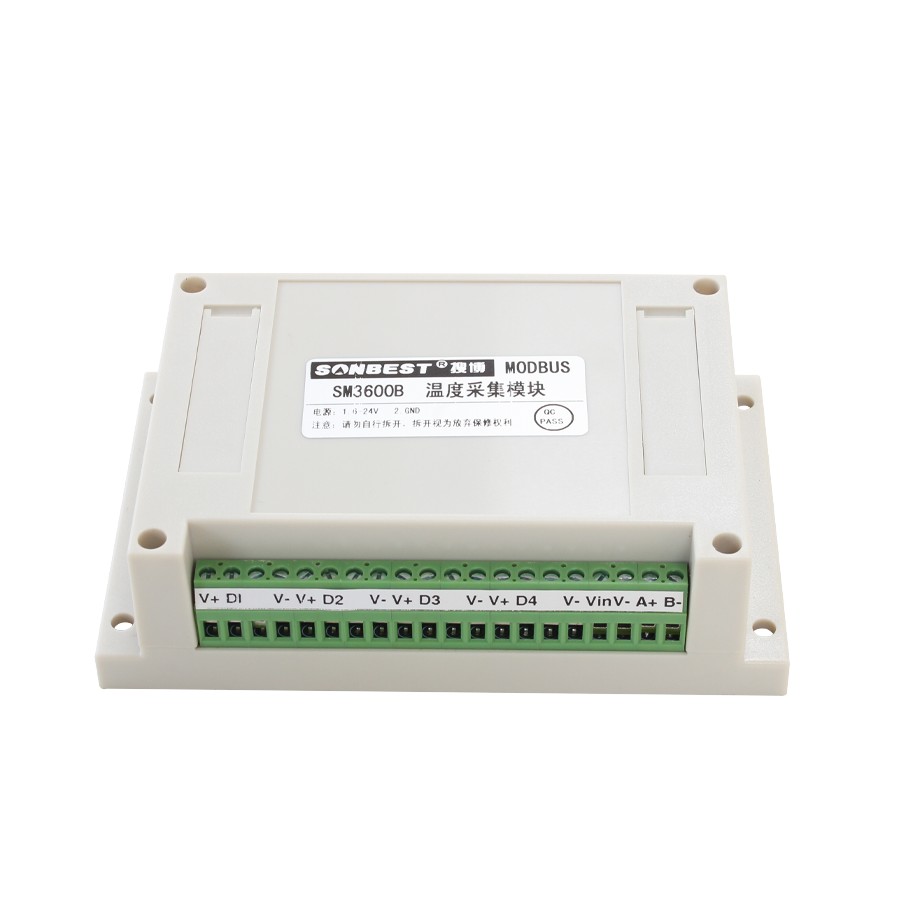 <b>RS485 interface 4-channel 80-point DS18B20 temperature acq