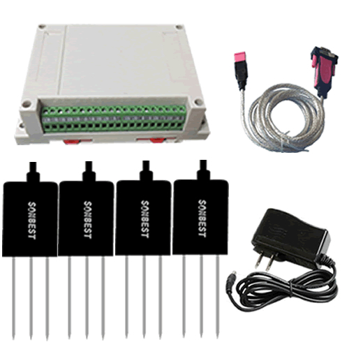 RS485 interface soil temperature and ambient temperature and 