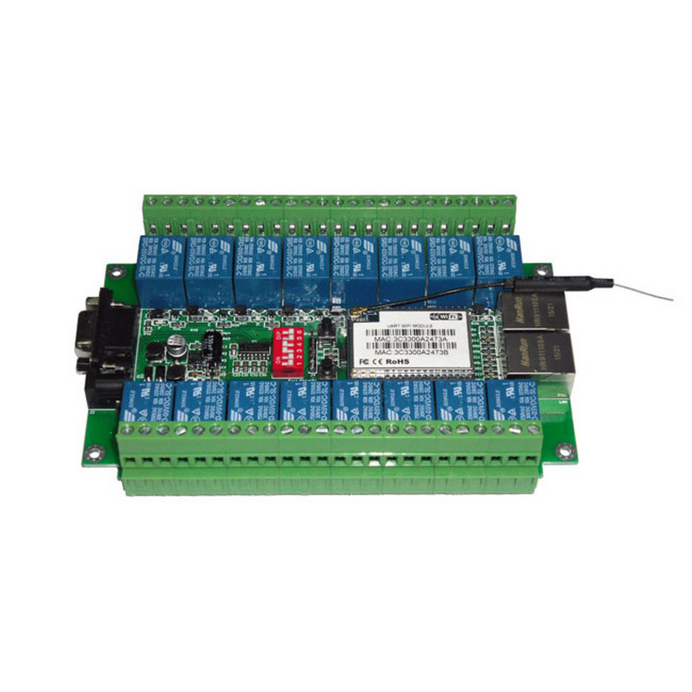 [SM6516T]Network type industrial relay control module