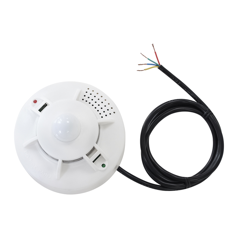 Ceiling temperature and humidity sensor