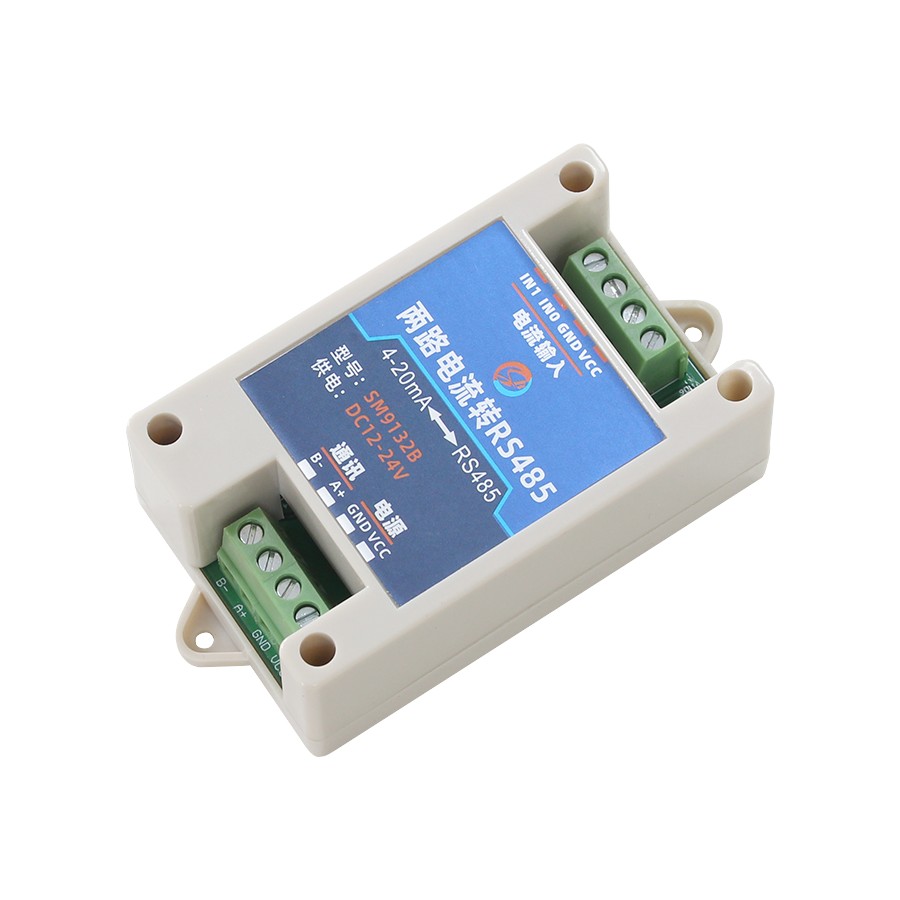 Two-way 4-20mA current transfer RS485 module