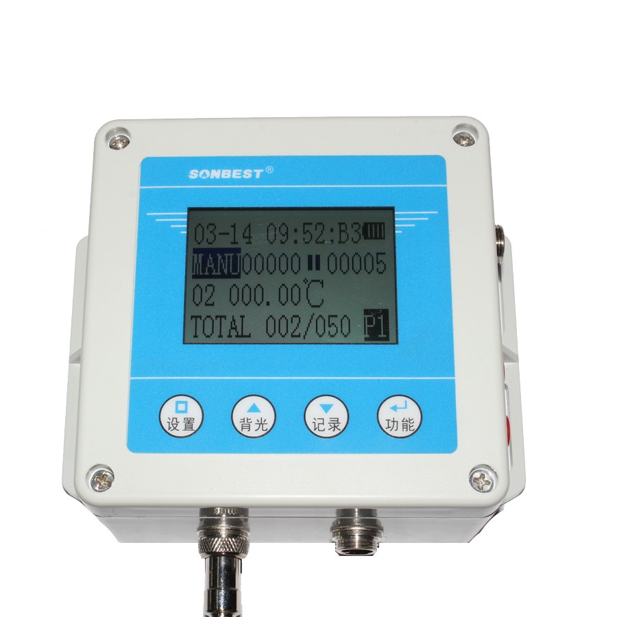 RS485 interface 30 point DS18B20 temperature recorder
