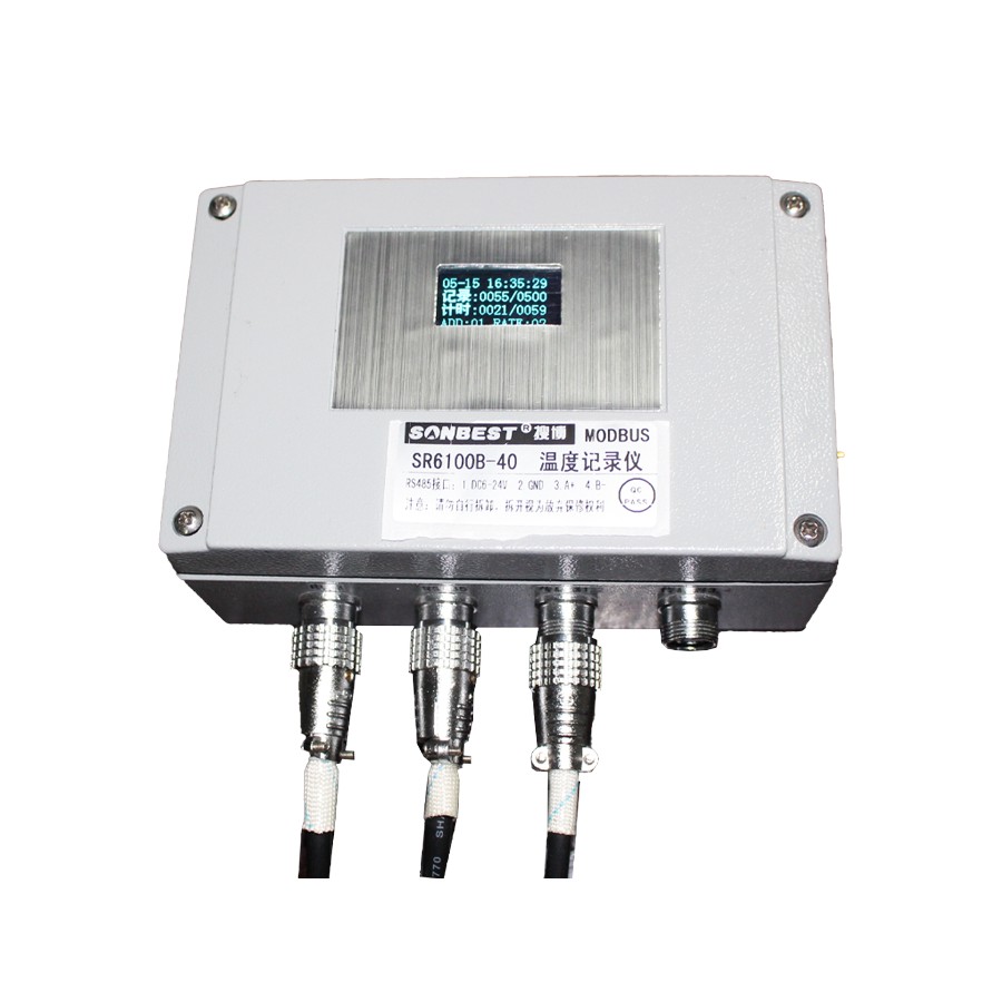 RS485 interface industrial grade 4-channel 40-point DS18B20 t