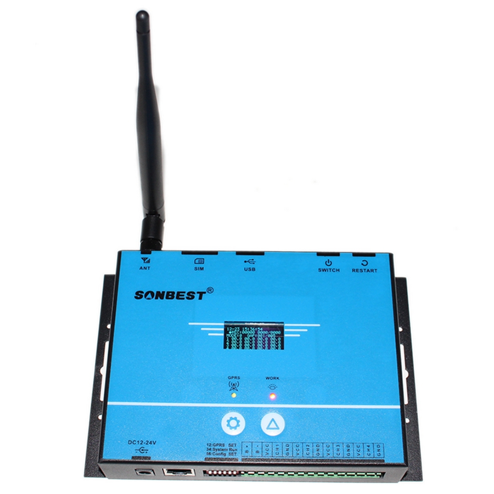 SR6600G   GPRS wireless cable temperature remote data logger