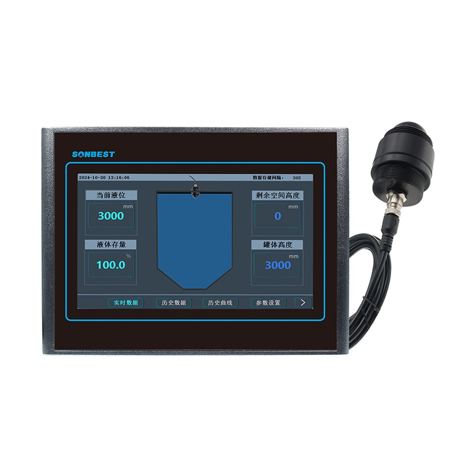 Touch-screen Millimeter-wave Radar Level Meter