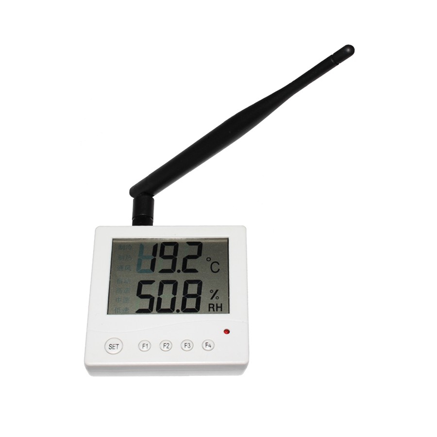Wireless LCD networking temperature and humidity sensor