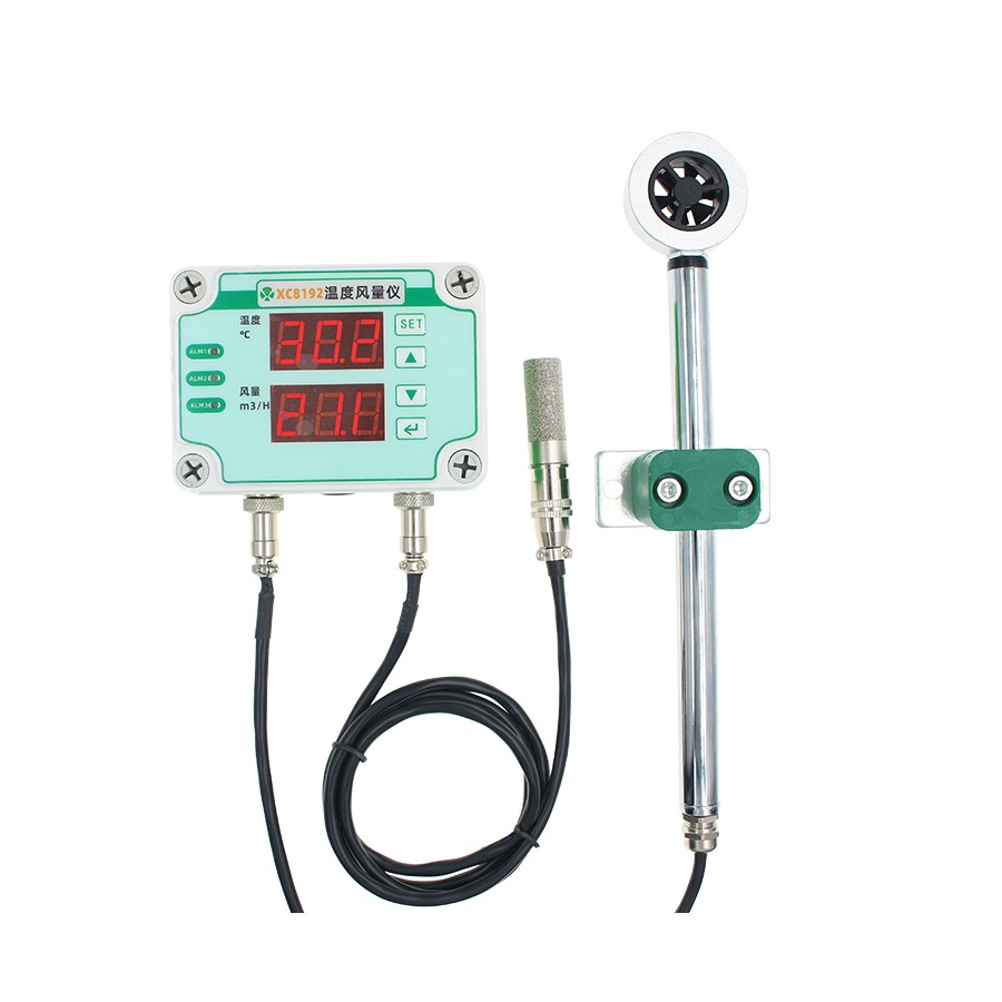 Protective Wind Speed, Air Volume and Temperature Real-Time D