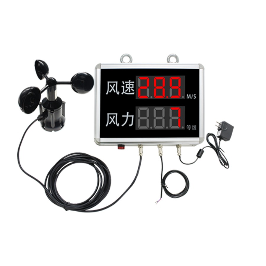 LED large screen wind speed wind alarm