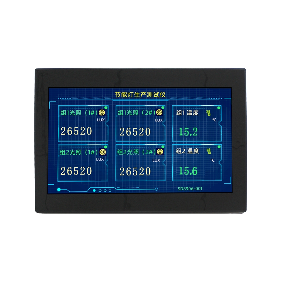 Color screen display light tester
