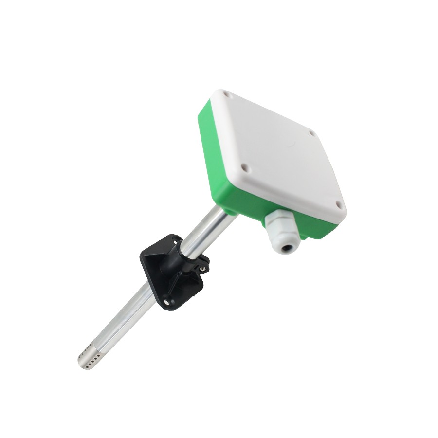 Green Long Rod Pipeline Temperature and Humidity Sensor
