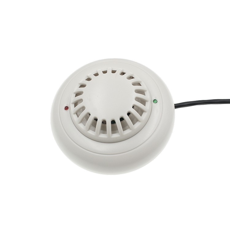 Ceiling-mounted smoke sensor