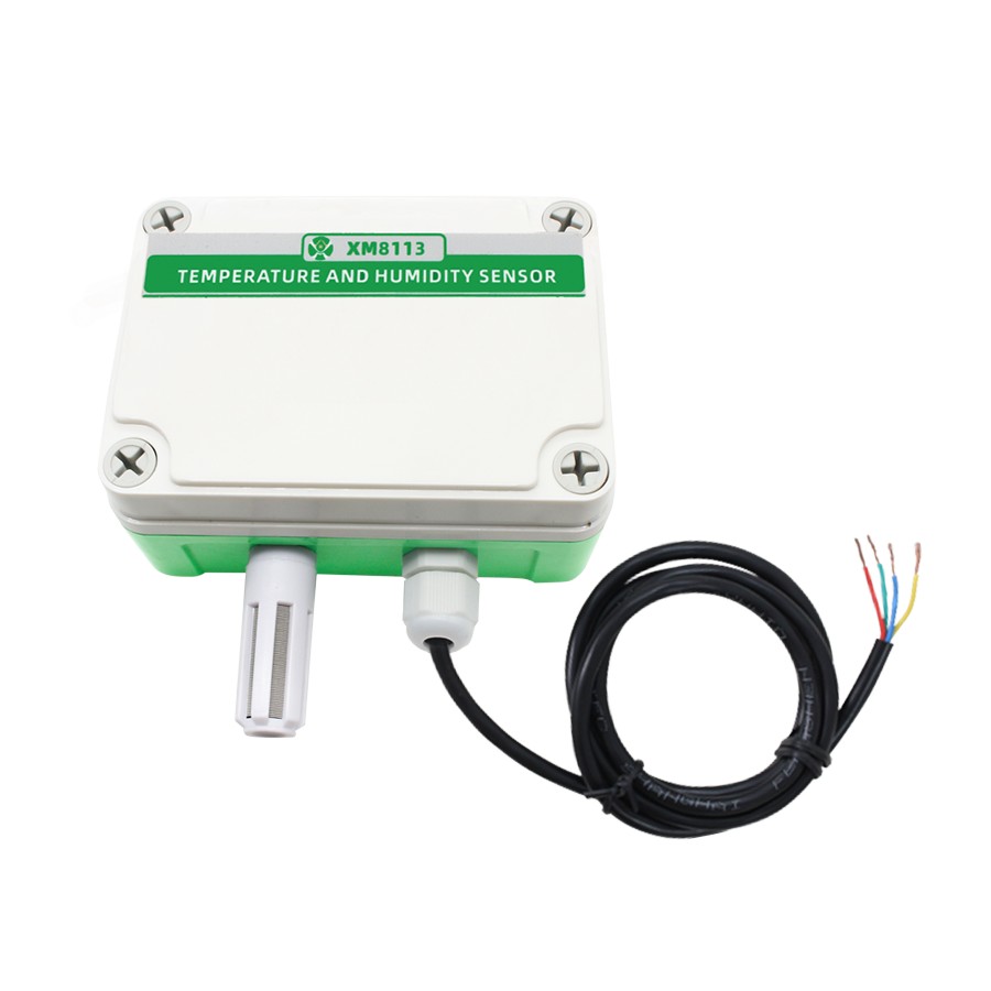 Protective temperature and humidity sensor