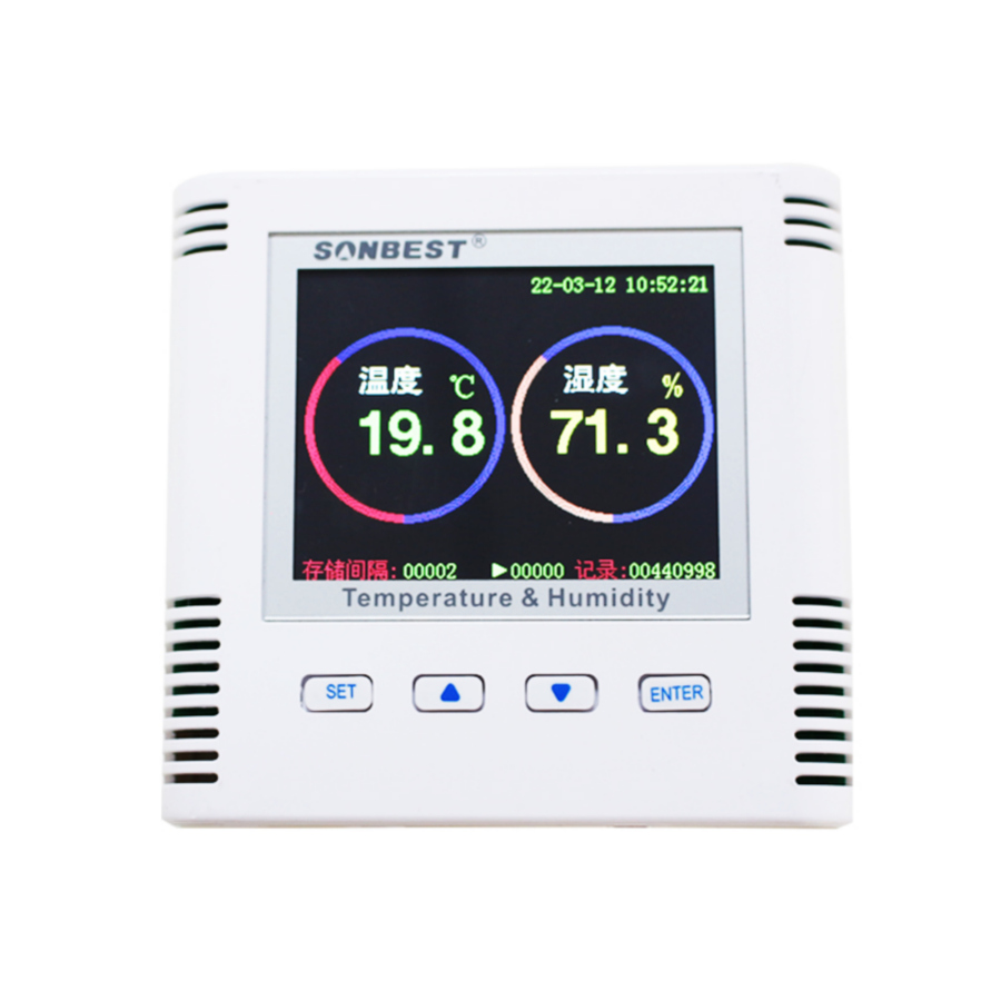 RS485 temperature and humidity recorder