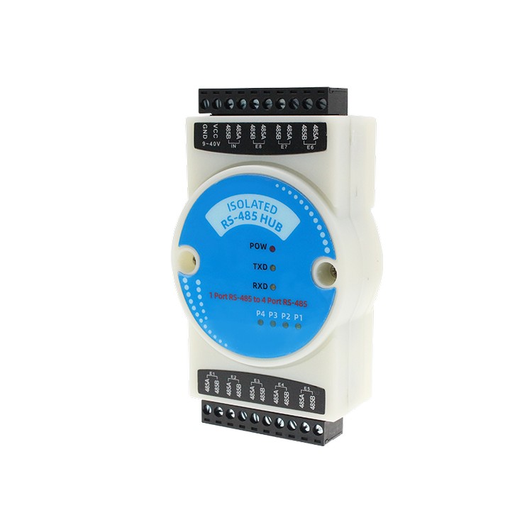 Industrial-grade 8-channel RS485 Hub