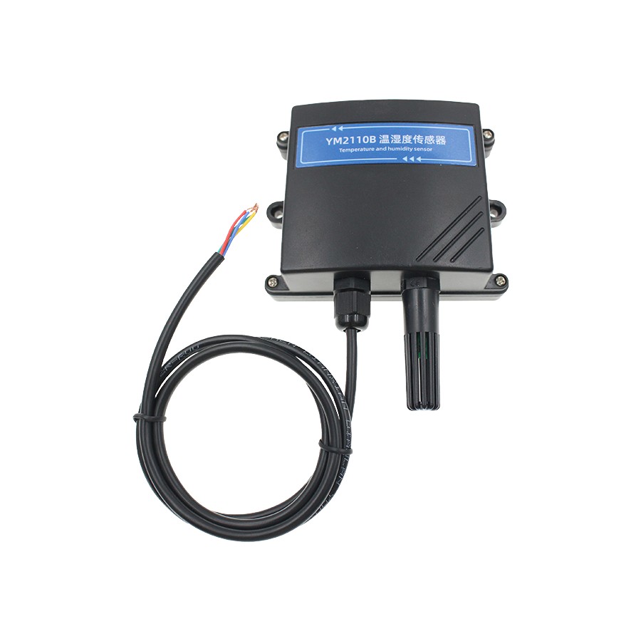 Protective Wall-mounted Temperature and Humidity Sensor
