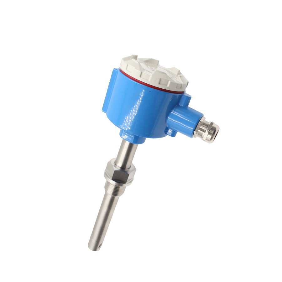 Thread-mounted aluminum alloy host pipeline wind speed sensor