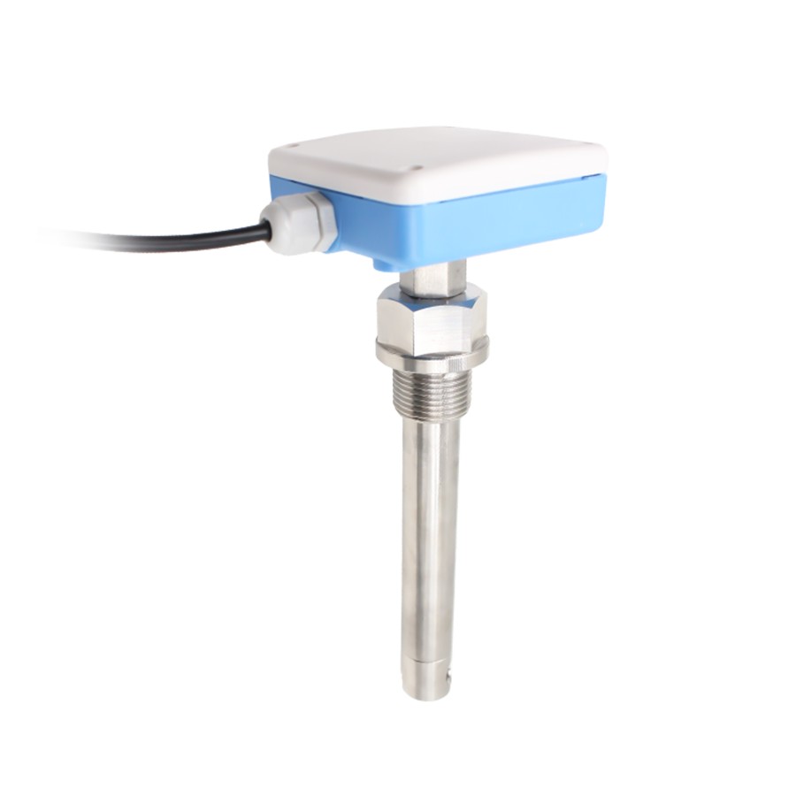 High-temperature pipeline threaded mounting wind speed sensor