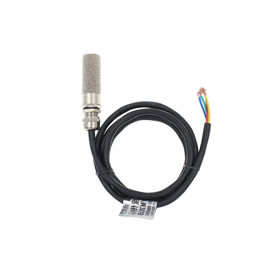 Protective Temperature and Humidity Sensor with Metal Enclosu