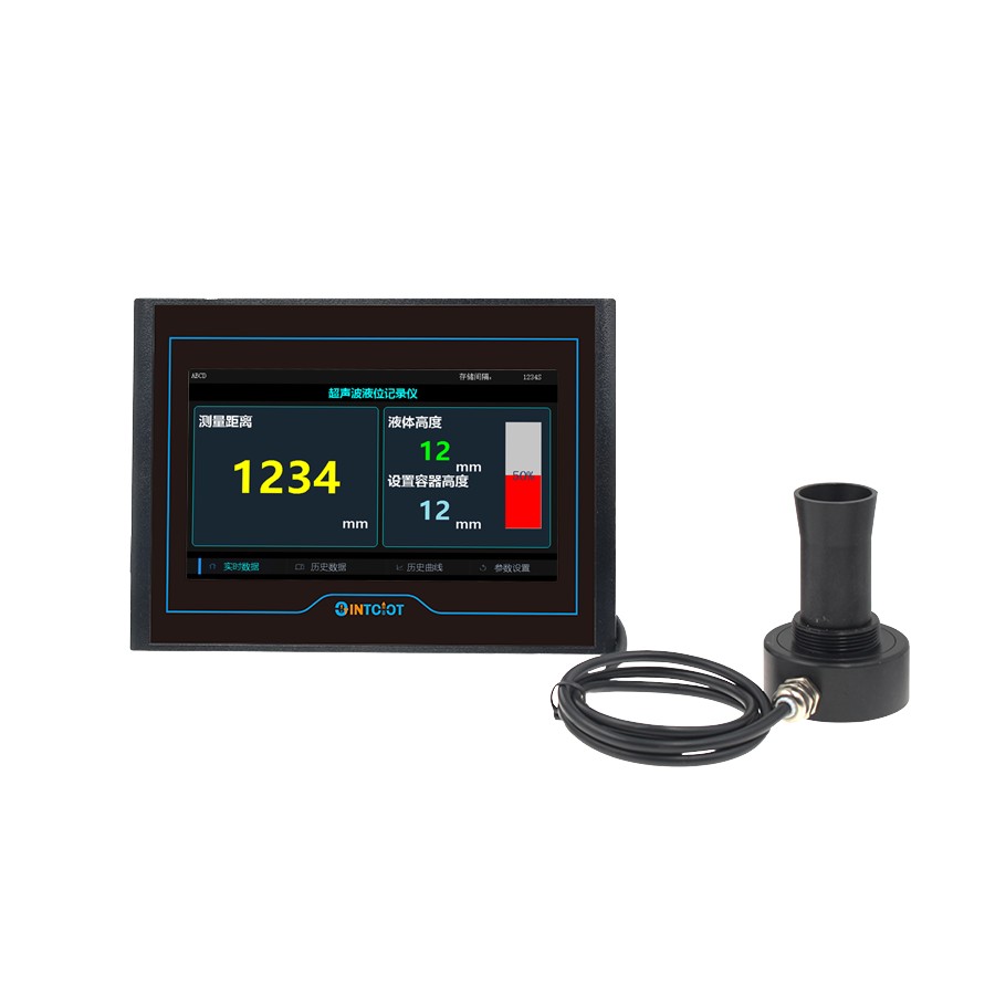 7-Inch Touchscreen Ultrasonic Liquid Level Recorder