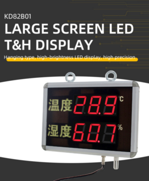 Large screen LED display temperature and humidity billboard