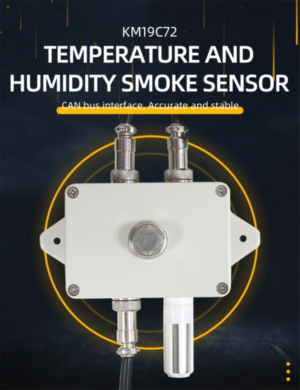 Temperature and humidity smoke sensor   volume_up  content_co