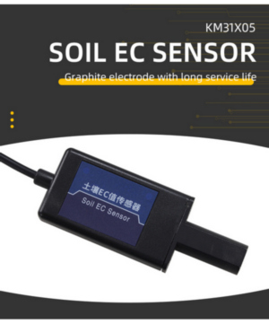 Voltage type soil conductivity sensor