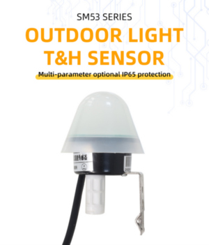 RS485 interface outdoor temperature, humidity, and illuminanc