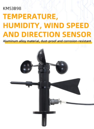 Wind speed and direction integrated sensor