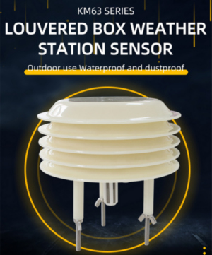 Louvered atmospheric pressure carbon dioxide sensor