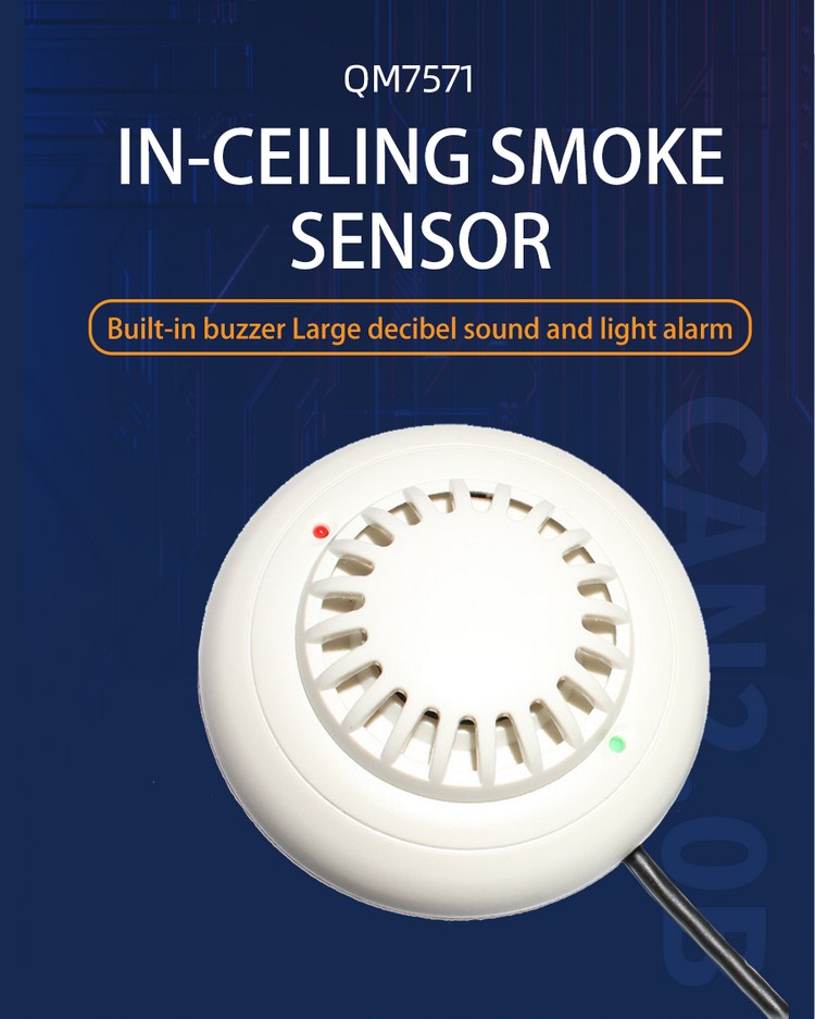 In-ceiling smoke sensor Samplebook